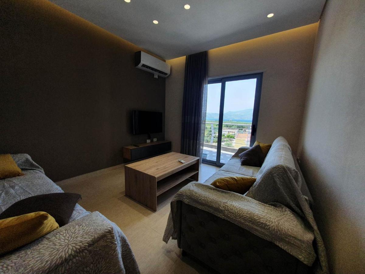 Mountain Meets Sea-Spectacular View In Orikum Apartment Εξωτερικό φωτογραφία